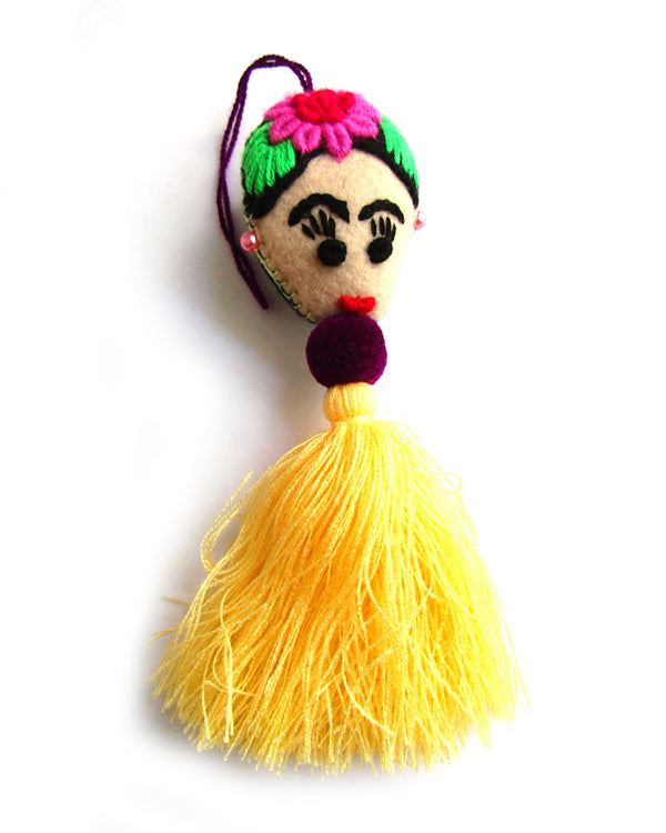 Mexican Frida Pompom Tassel